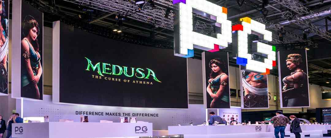 Triển lãm ra mắt trò chơi mới Medusa của nhà phát hành PG