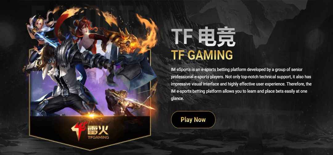 TF Gaming là một thương hiệu nổi tiếng chuyên cung cấp giải pháp cá cược online