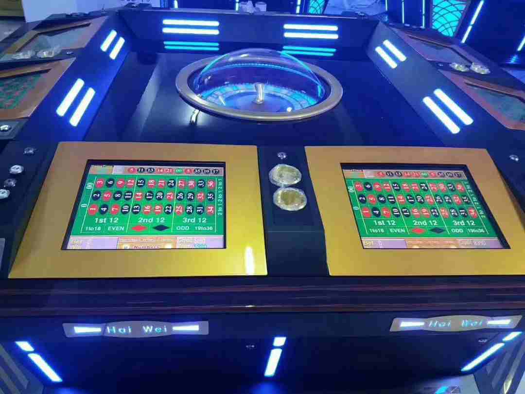 Máy Roulette điện tử hiện đại tại Golden Sand Hotel and Casino
