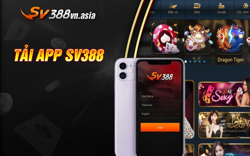 Chỉ dẫn tải app SV388 chi tiết cho điện thoại  